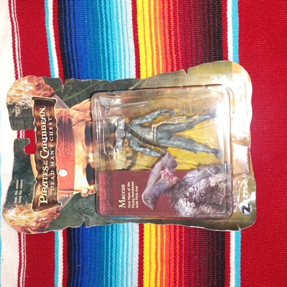 Pirates Of The Caribbean MACCUS Figure Dead Man's Chest Zizzle 2006 NIB